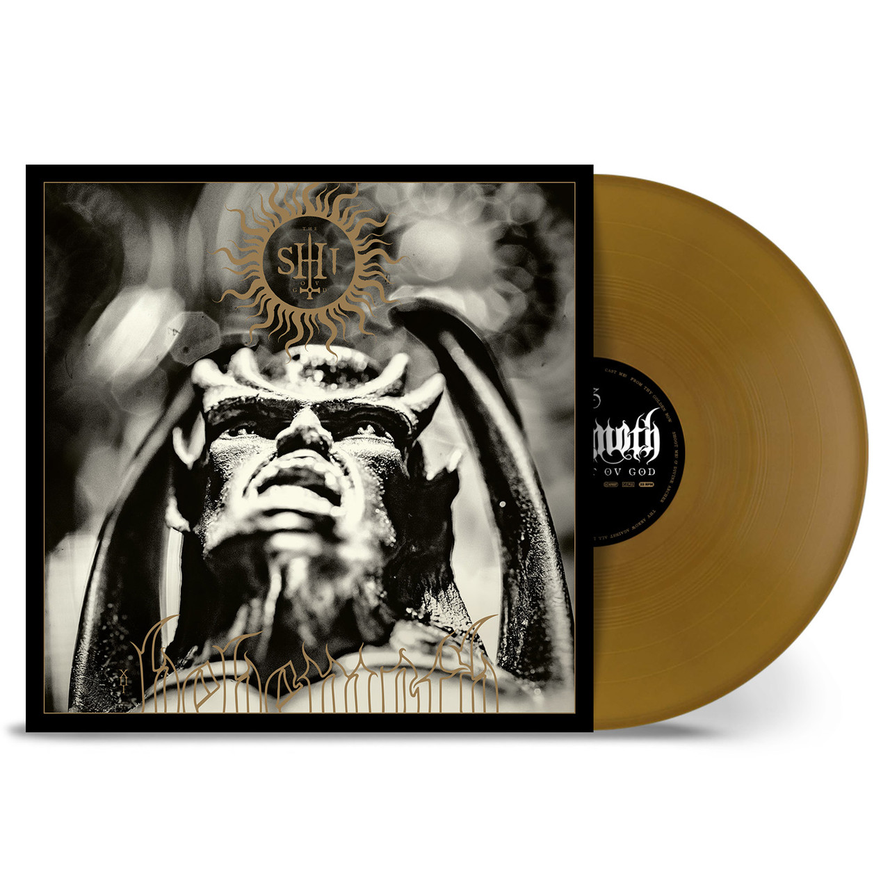 PRE-ORDER - Behemoth 'The Shit Ov God' LP Gold Vinyl - RE;LEASE DATE 2nd October 2026