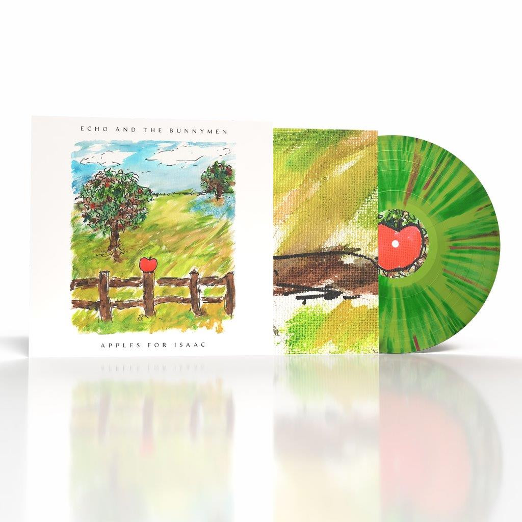 PRE-ORDER - Echo & The Bunnymen 'Apples For Isaac' LP Green Splatter Vinyl - RELEASE DATE 18th September 2026