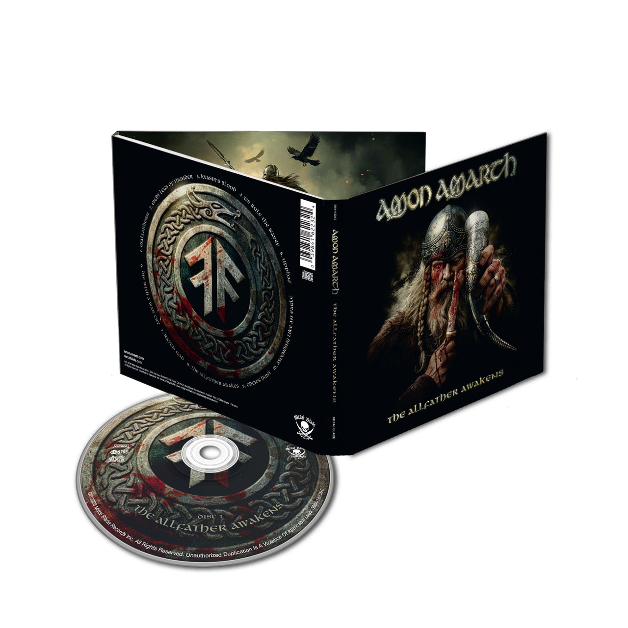 PRE-ORDER - Amon Amarth 'The Allfather Awakens' CD - RELEASE DATE 2nd October 2026