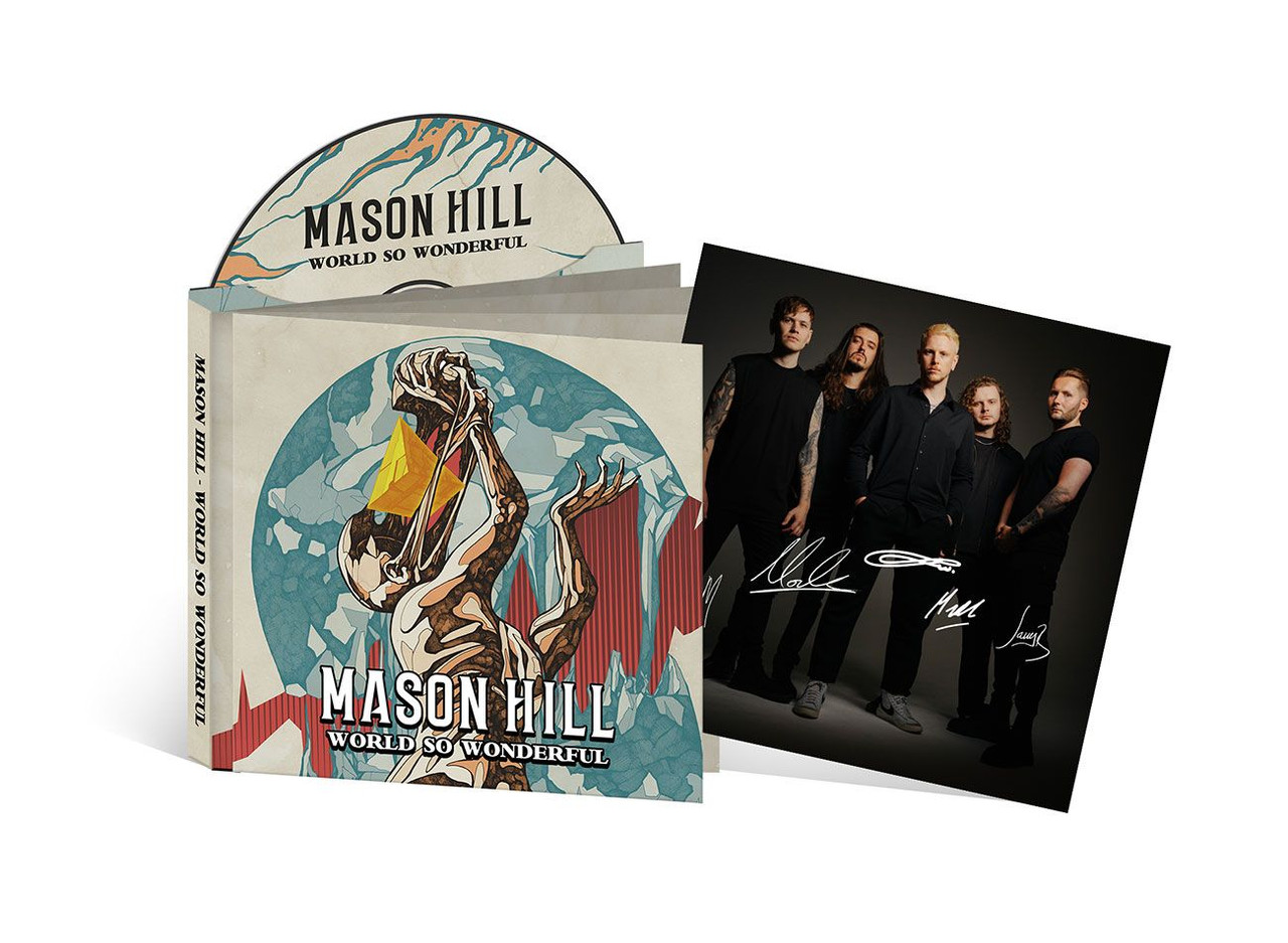 Mason Hill 'World So Wonderful' CD & SIGNED ART CARD