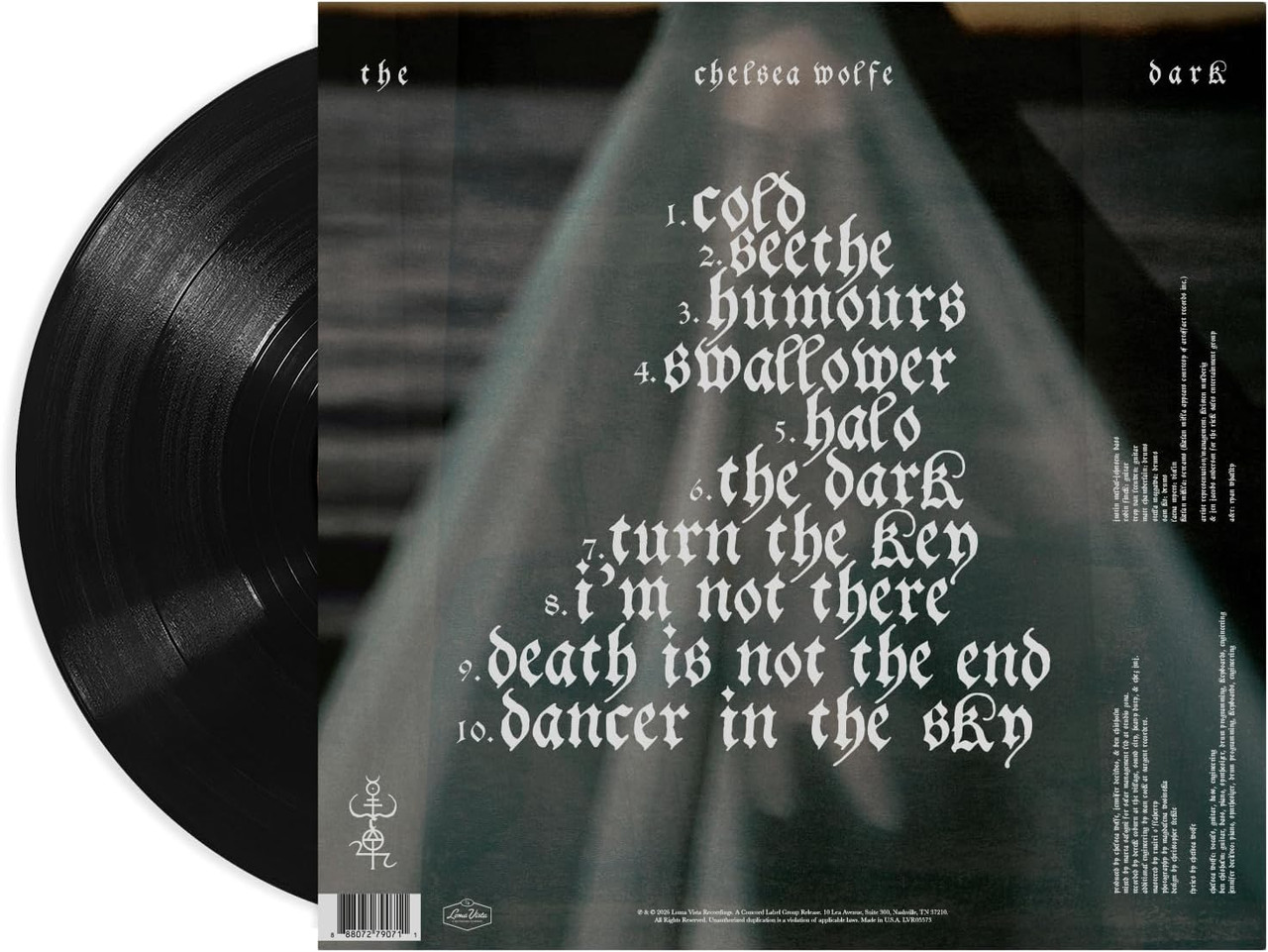 PRE-ORDER - Chelsea Wolfe 'The Dark' LP Black Vinyl - RELEASE DATE 18th September 2026