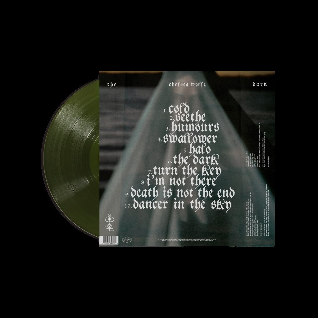 PRE-ORDER - Chelsea Wolfe 'The Dark' LP Forest Green Vinyl - RELEASE DATE 18th September 2026