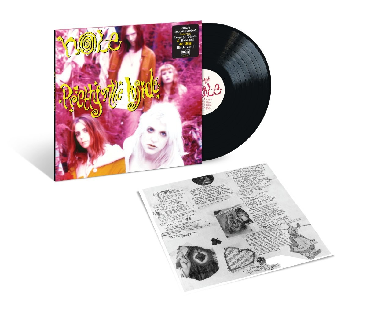 PRE-ORDER - Hole 'Pretty On The Inside' (35th Anniversary) LP 180g Black Vinyl - RELEASE DATE 18th September 2026