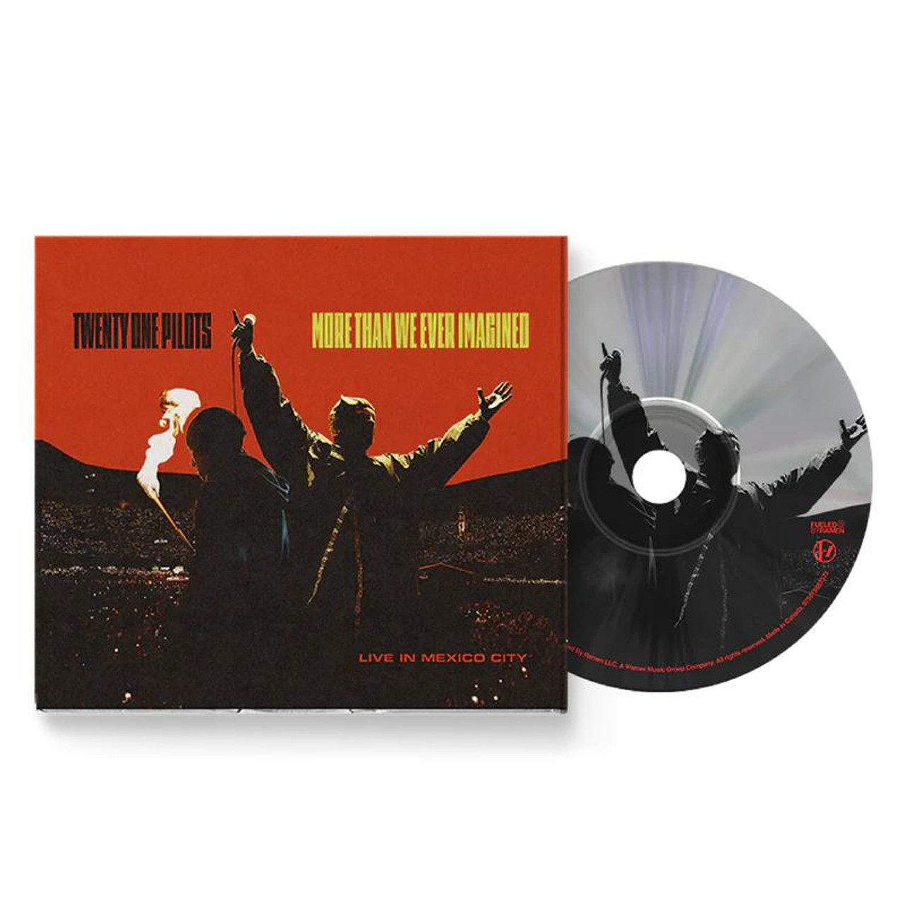 PRE-ORDER - Twenty One Pilots 'More Than We Ever Imagined (Live in Mexico City)' 2CD Digipack - RELEASE DATE 21st August 2026