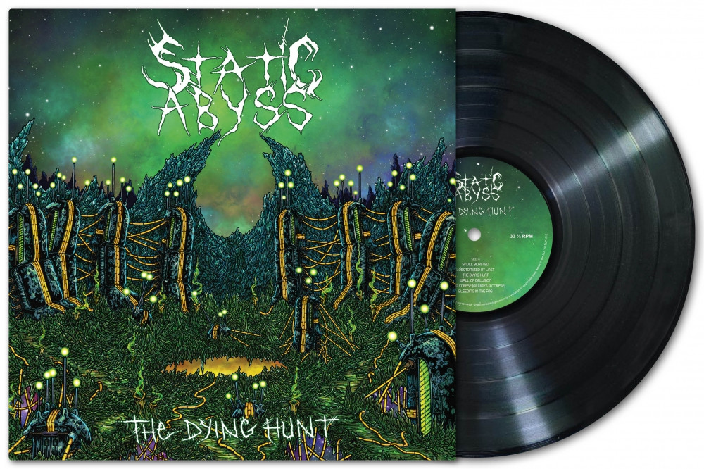 PRE-ORDER - Static Abyss 'The Dying Hunt’ LP Black Vinyl - RELEASE DATE 28th August 2026