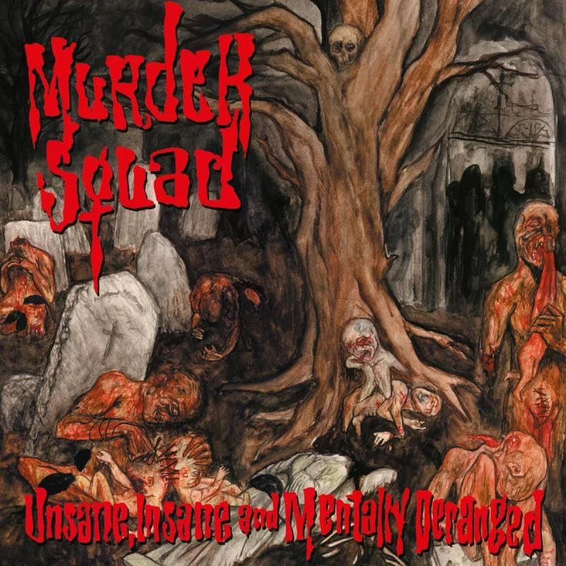 PRE-ORDER - Murder Squad 'Unsane, Insane and Mentally Deranged' CD Jewel Case - RELEASE DATE 28th August 2026