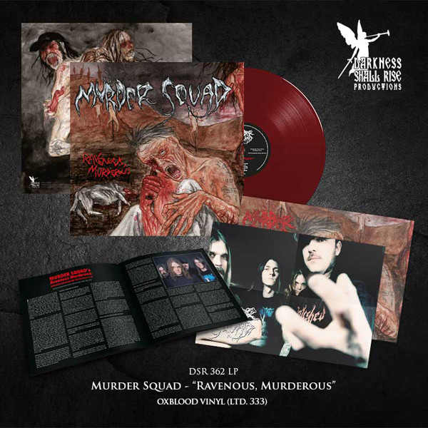 Murder Squad 'Ravenous Murderous' LP Oxblood Vinyl
