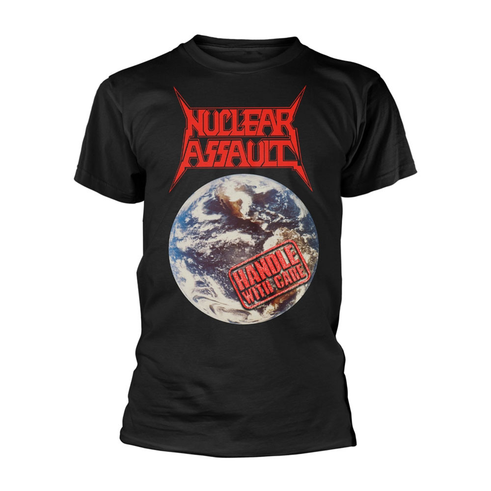 Nuclear Assault 'Handle With Care' (Black) T-Shirt
