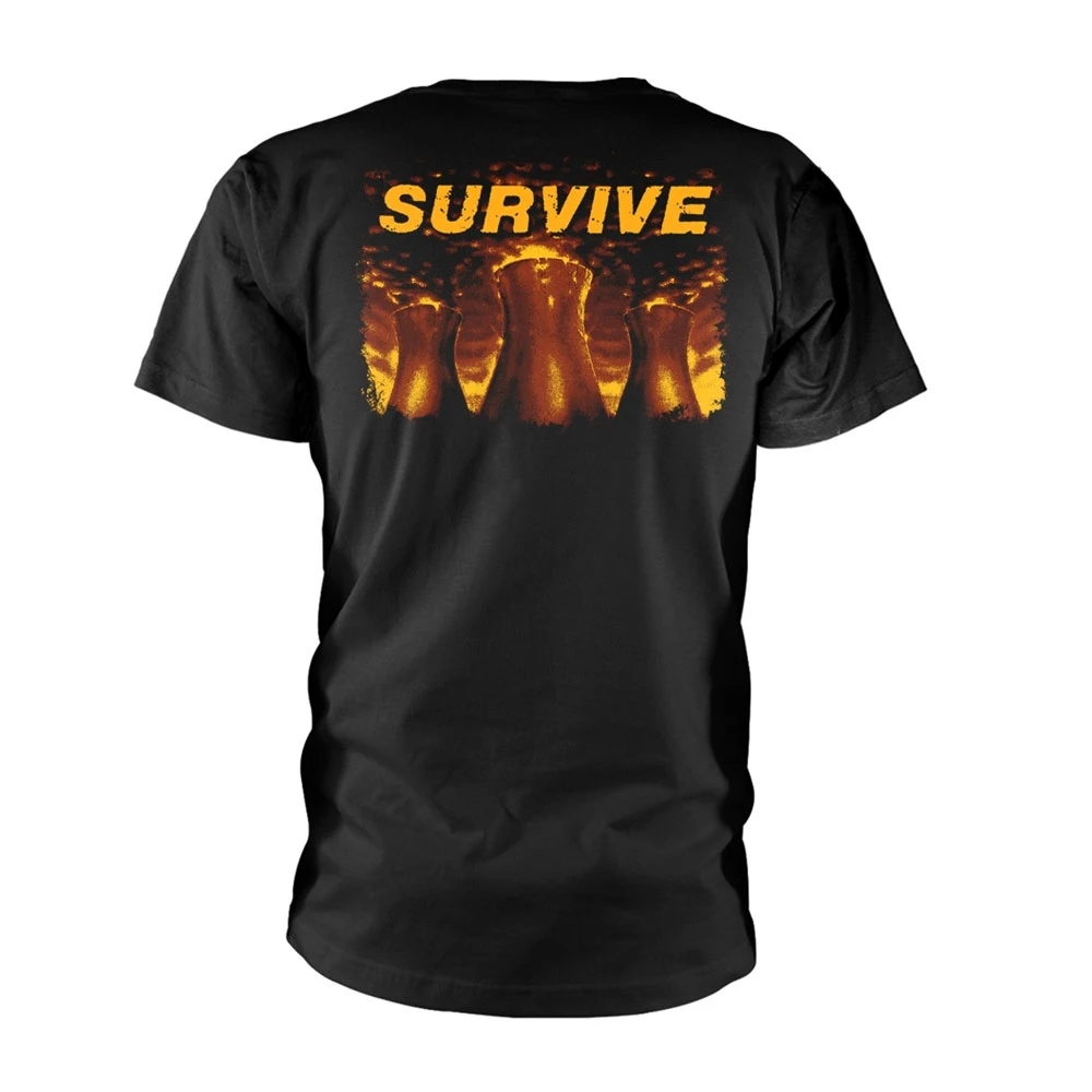 Nuclear Assault 'Survive' (Black) T-Shirt Back