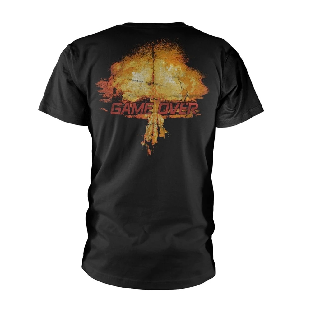 Nuclear Assault 'Game Over' (Black) T-Shirt Back