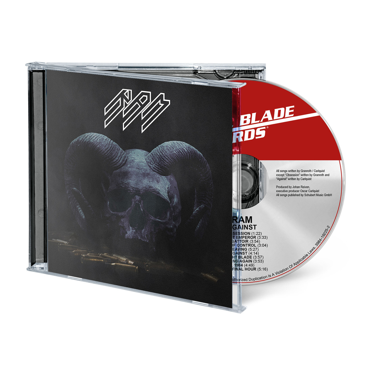 PRE-ORDER - RAM 'Against' CD Jewel Case - RELEASE DATE 9th October 2026
