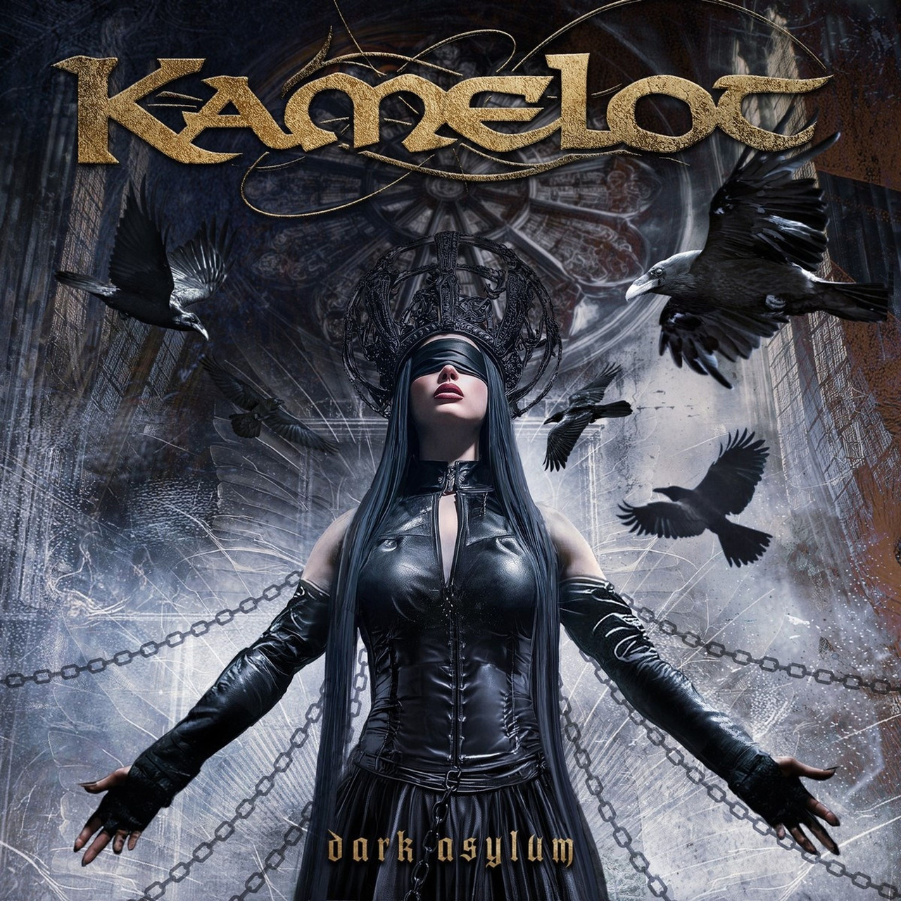 PRE-ORDER - Kamelot 'Dark Asylum' LP Black Vinyl - RELEASE DATE 28th August 2026