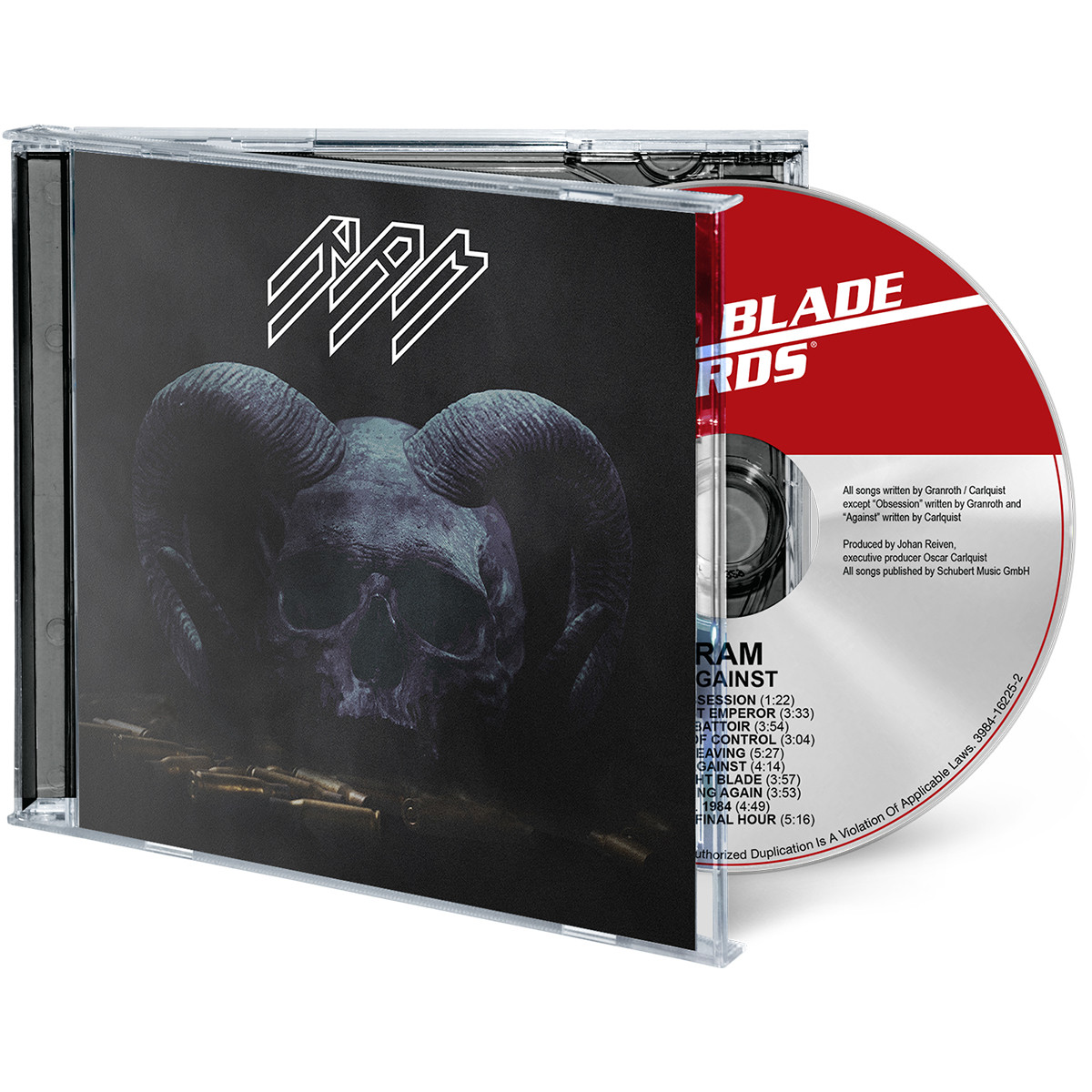 RAM 'Against' CD Jewel Case