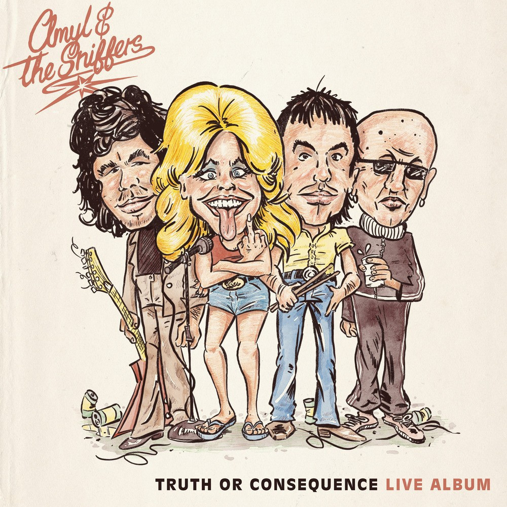 PRE-ORDER - Amyl And The Sniffers 'Truth or Consequence (Live from El Coyote)' LP Black Vinyl - RELEASE DATE 4th September 2026
