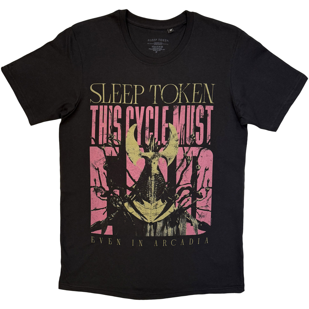 Sleep Token 'This Cycle Must End Stacked' (Black) T-Shirt