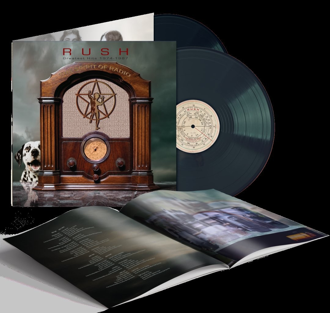 Rush 'The Spirit Of Radio: Greatest Hits 1974-1987' 2LP 180g Black Vinyl