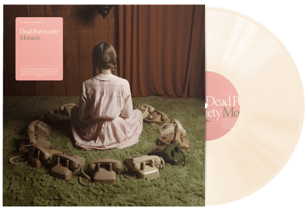 PRE-ORDER - Dead Poet Society 'Monarch' LP Cream Vinyl - RELEASE DATE 2nd October 2026