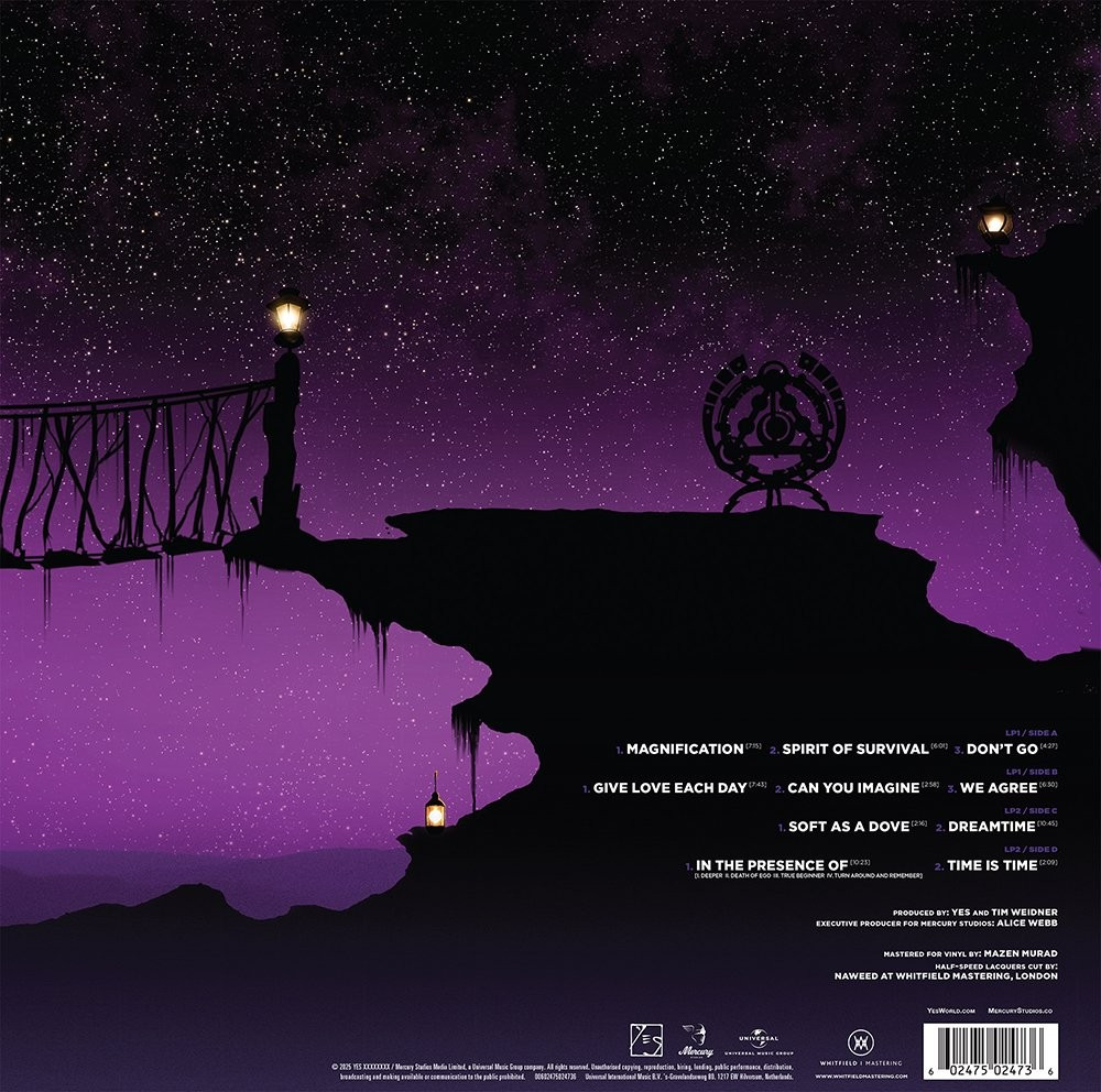 PRE-ORDER - Yes 'Magnification' 2LP 180g Black Vinyl - RELEASE DATE 18th September 2026