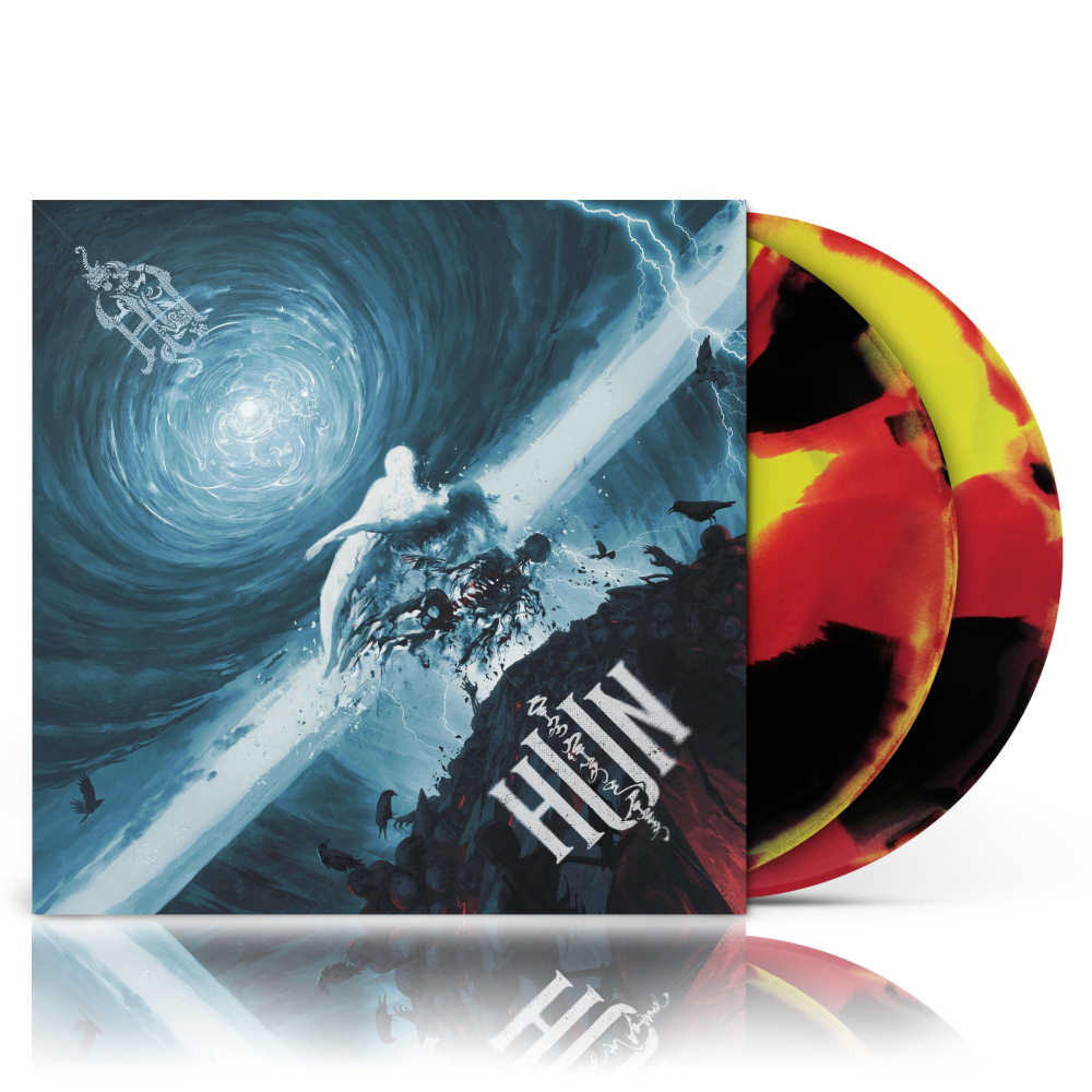 PRE-ORDER - The Hu 'HUN' 2LP Yellow Black Red Mix Vinyl - RELEASE DATE 11th September 2026