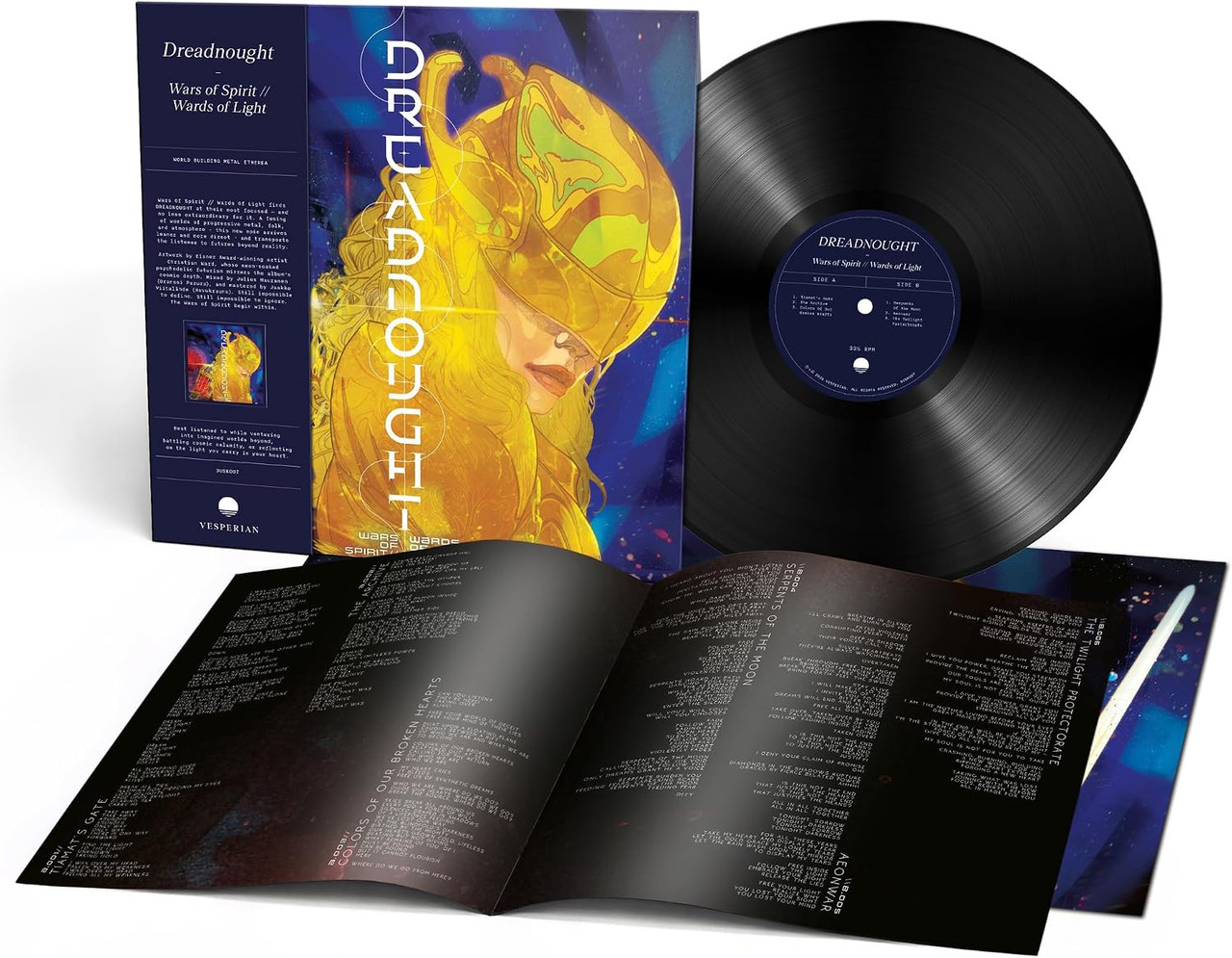 PRE-ORDER - Dreadnought 'Wars Of Spirit // Wards Of Light' LP Black Vinyl - RELEASE DATE 11th September 2026