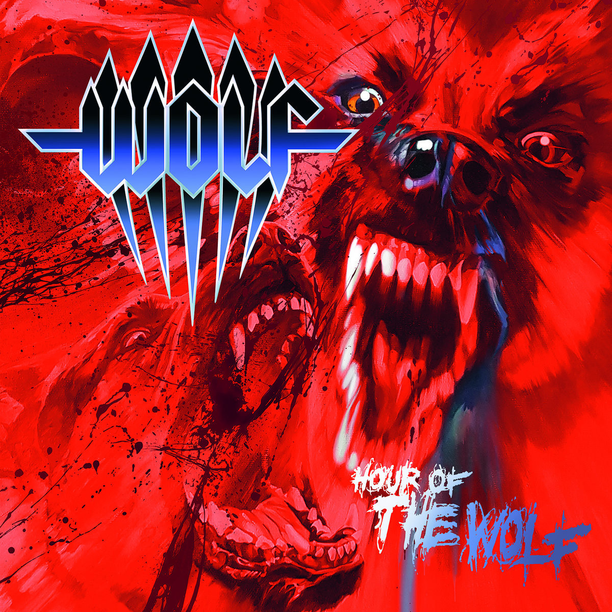 PRE-ORDER - Wolf 'Hour Of The Wolf' LP Red Yellow Marble Vinyl - RELEASE DATE 20th November 2026