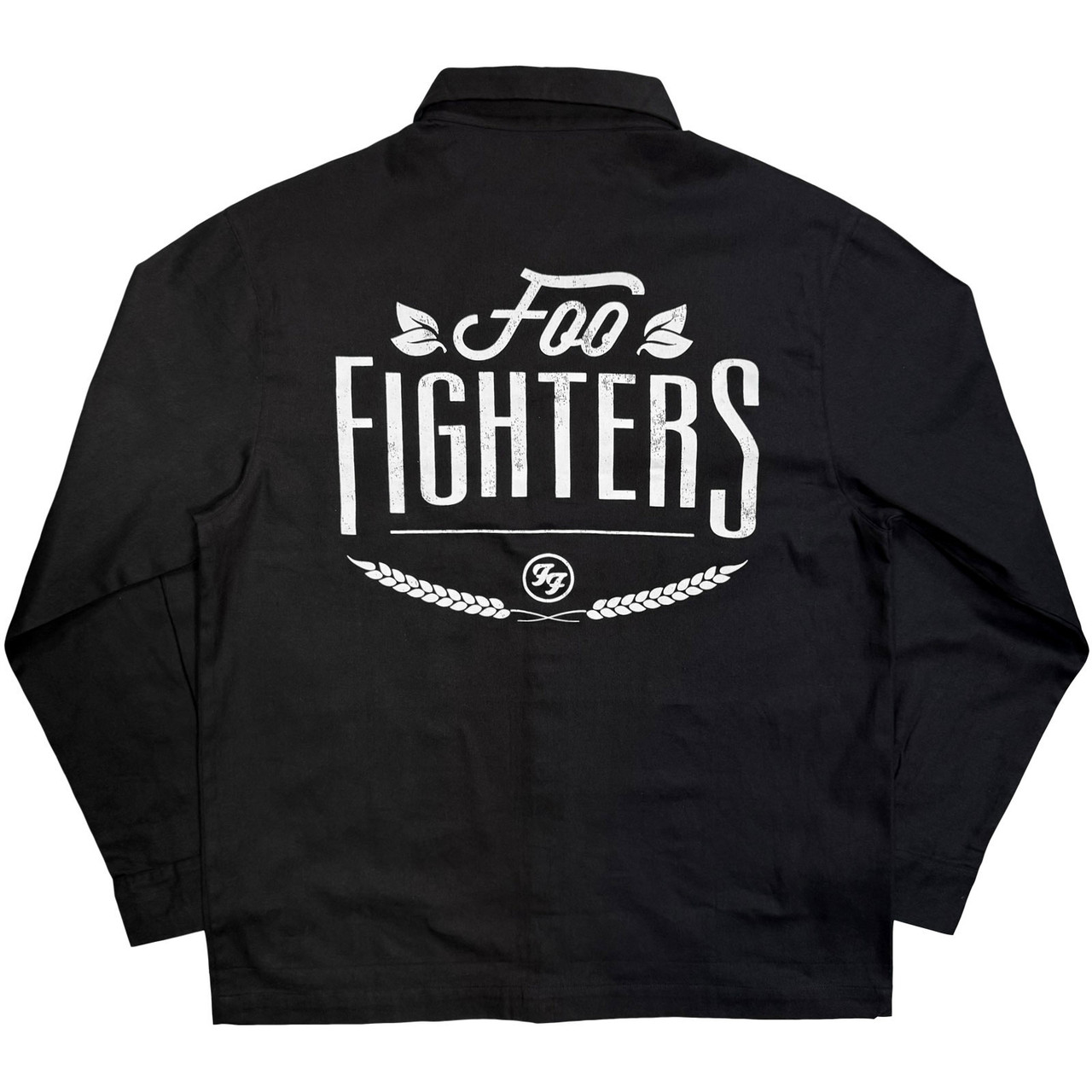 Foo Fighters 'Text Logo' (Black) Casual Shirt