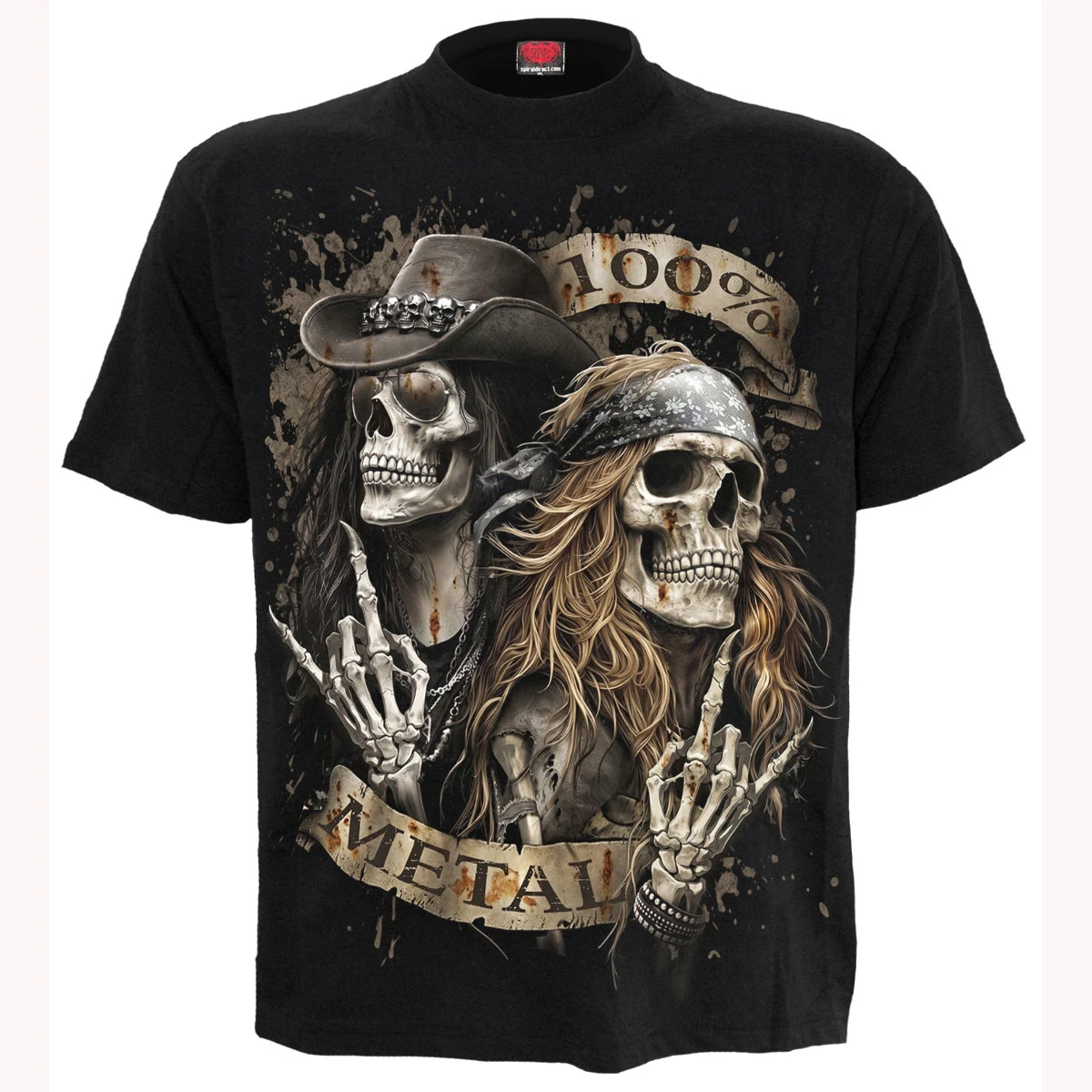 Spiral 'Pure Metal' (Black) T-Shirt