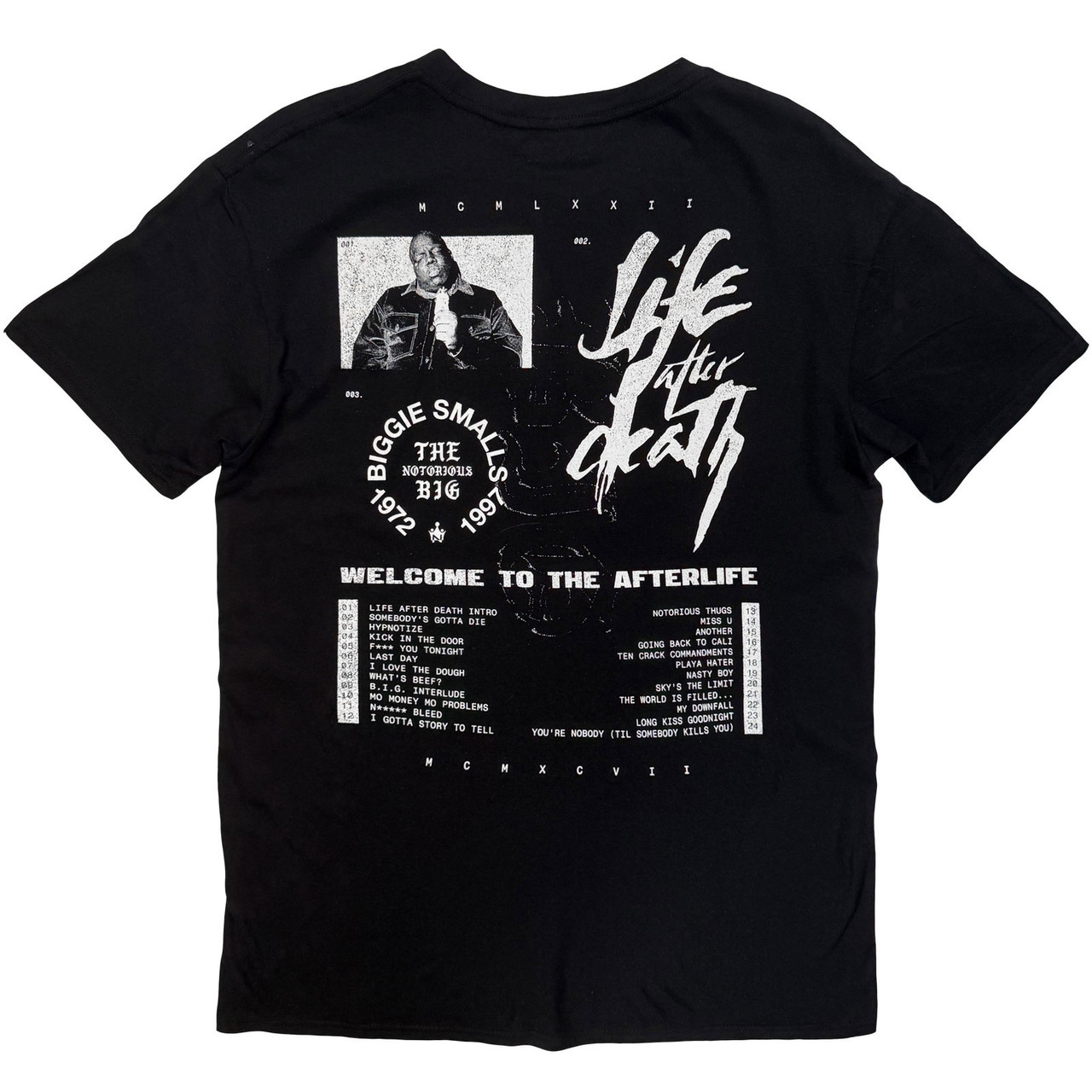The Notorious B.I.G. 'Life After Death' (Black) T-Shirt