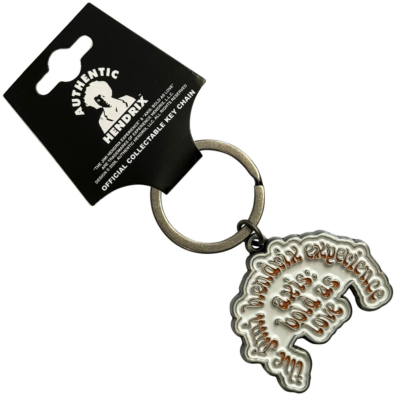 Jimi Hendrix 'Axis' Keyring