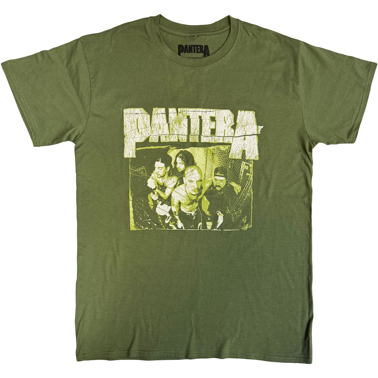 Pantera 'Green Logo' (Green) T-Shirt