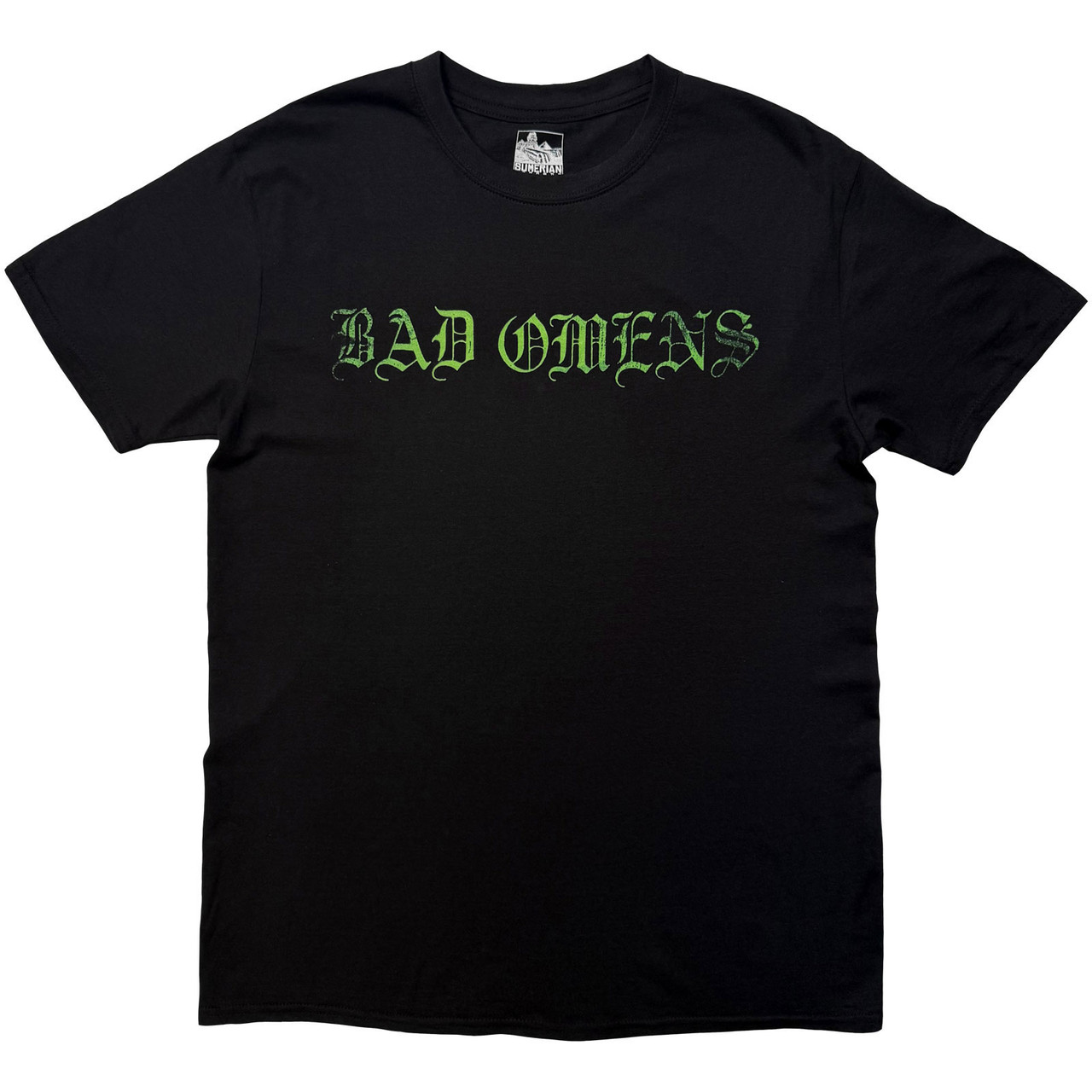 Bad Omens 'Green Angel' (Black) T-Shirt