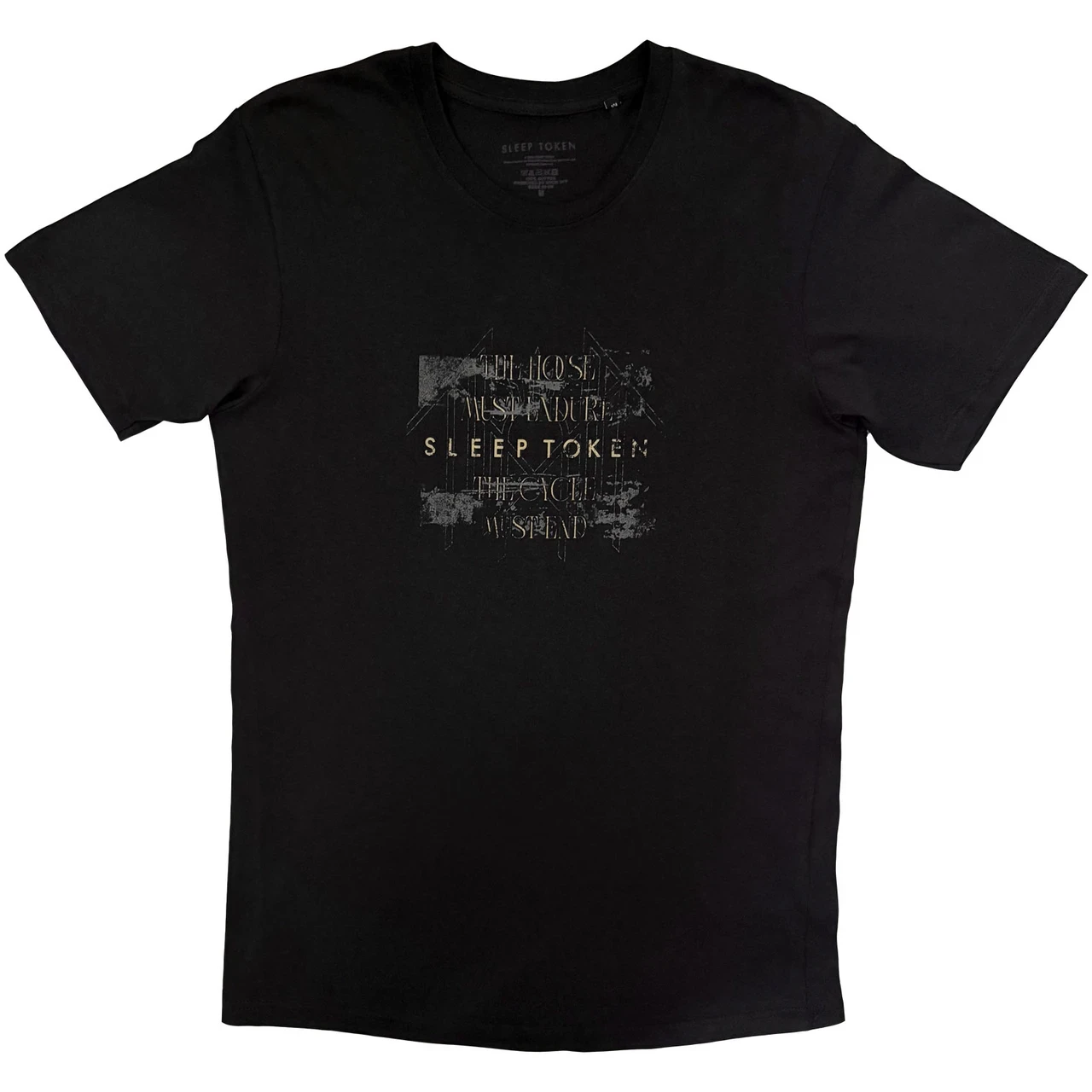 Sleep Token 'Even In Arcadia Squares' (Black) T-Shirt