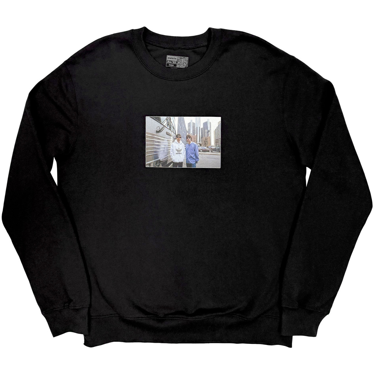 Oasis 'Detroit Bus Photo' (Black) Sweatshirt