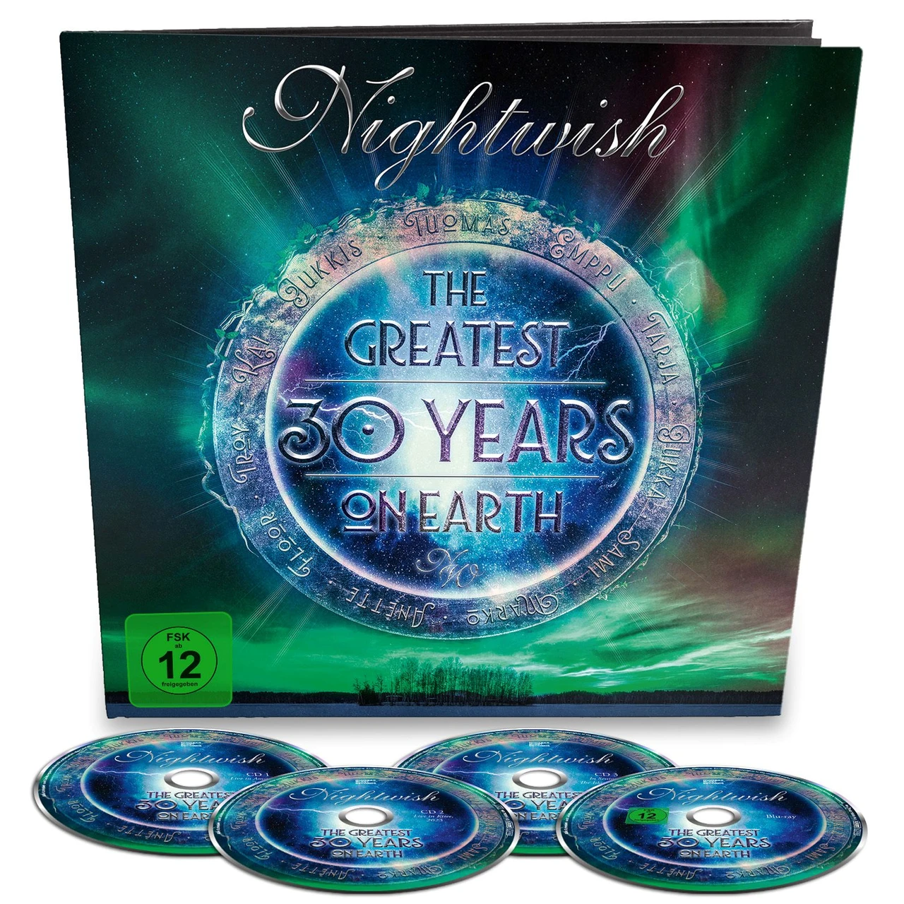 PRE-ORDER - Nightwish 'The Greatest 30 Years On Earth' 3CD & Blu-ray Earbook - RELEASE DATE 11th December 2026