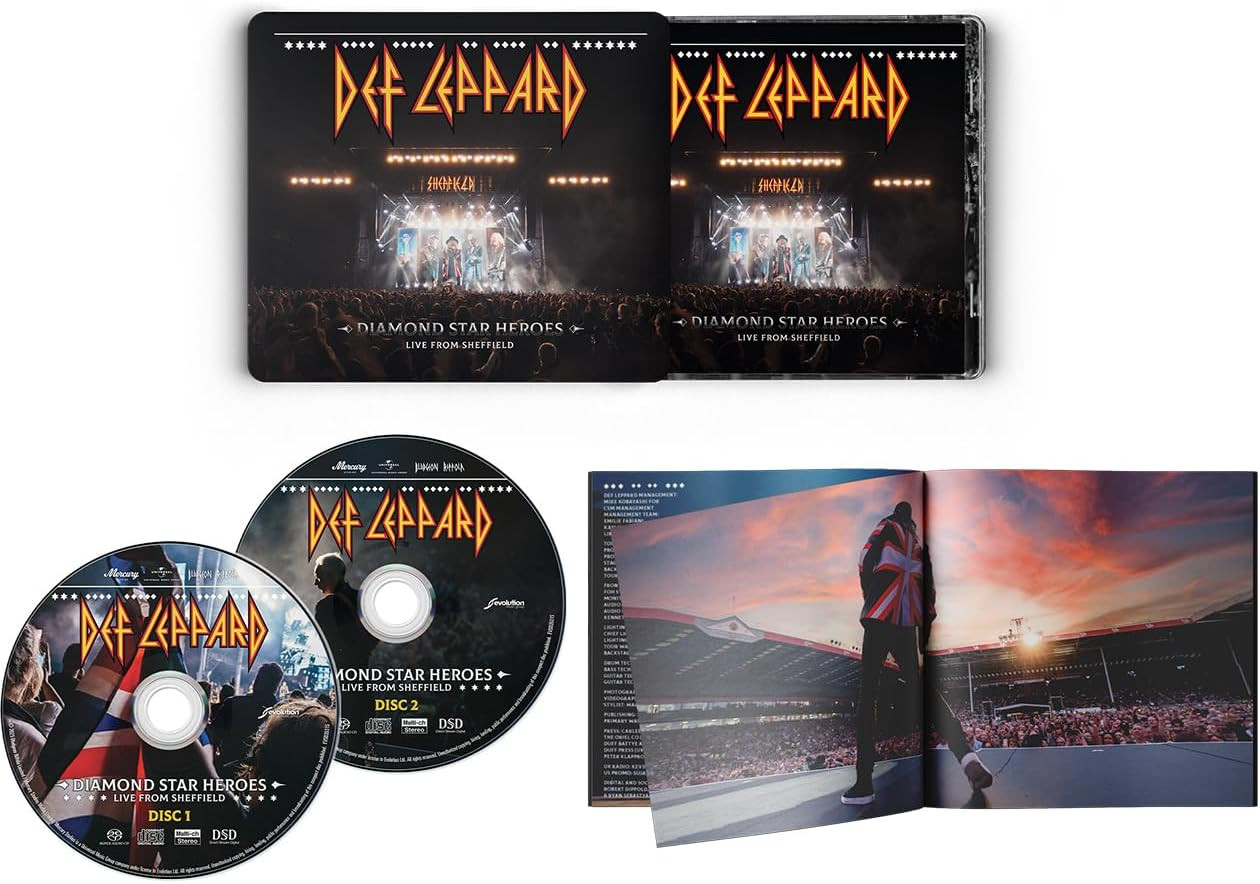 Def Leppard 'Diamond Star Heroes Live From Sheffield' SACD Double Hybrid
