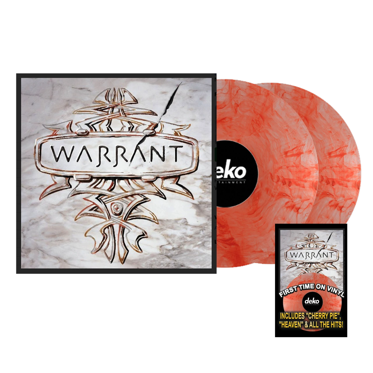 PRE-ORDER - Warrant 'Live 86-97' 2LP Orange Vinyl - RELEASE DATE 27th November 2026