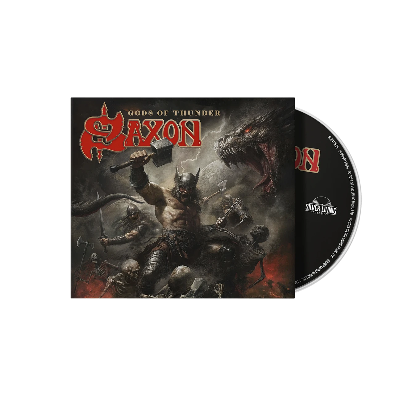 PRE-ORDER - Saxon 'Gods of Thunder' CD Digipack - RELEASE DATE 22nd January 2026