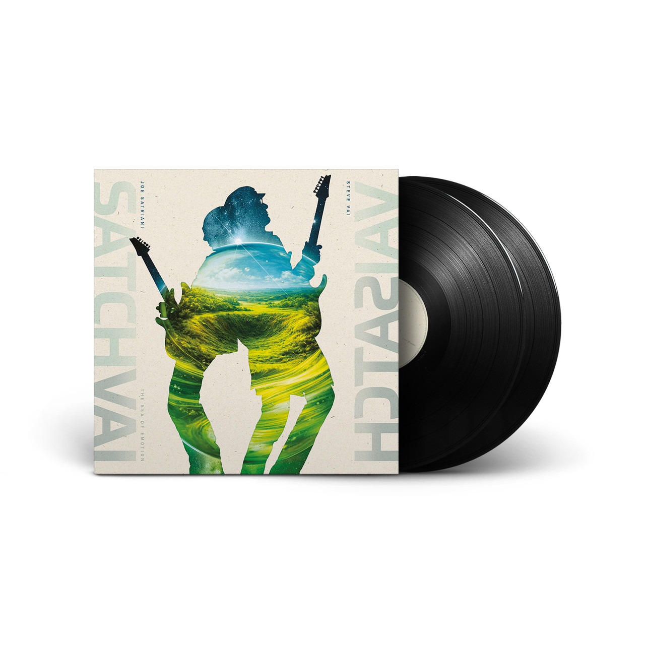 PRE-ORDER - Joe Satriani & Steve Vai 'The Sea Of Emotion' 2LP Black Vinyl - RELEASE DATE  6th November 2026