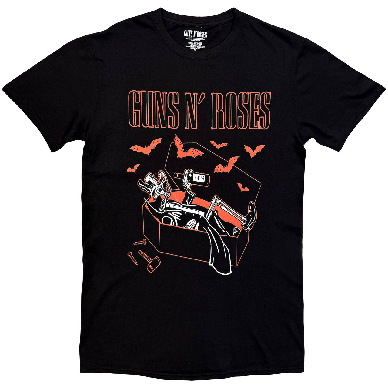 Guns N' Roses 'Coffin' (Black) T-Shirt