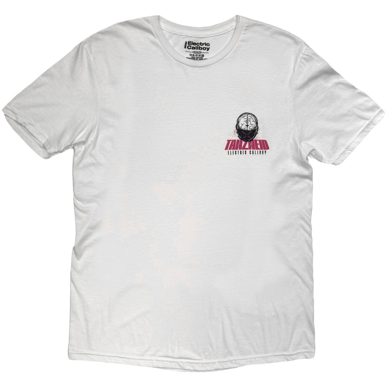 Electric Callboy 'Tanzneid Robot' (White) T-Shirt