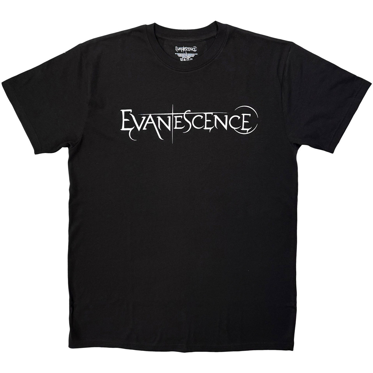 Evanescence 'Logo Mono' (Black) T-Shirt