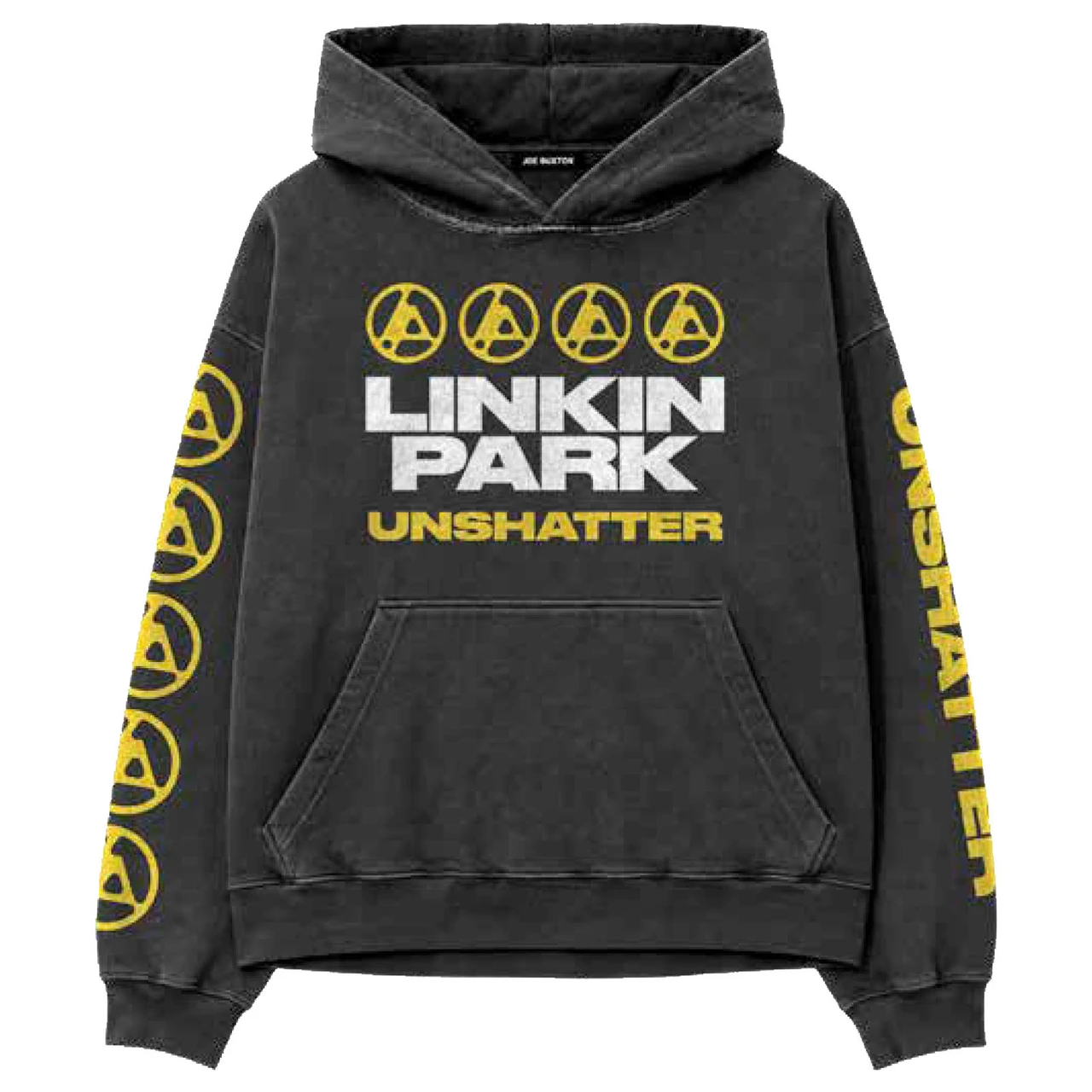 Linkin Park 'Unshatter' (Charcoal Grey) Pull Over Hoodie