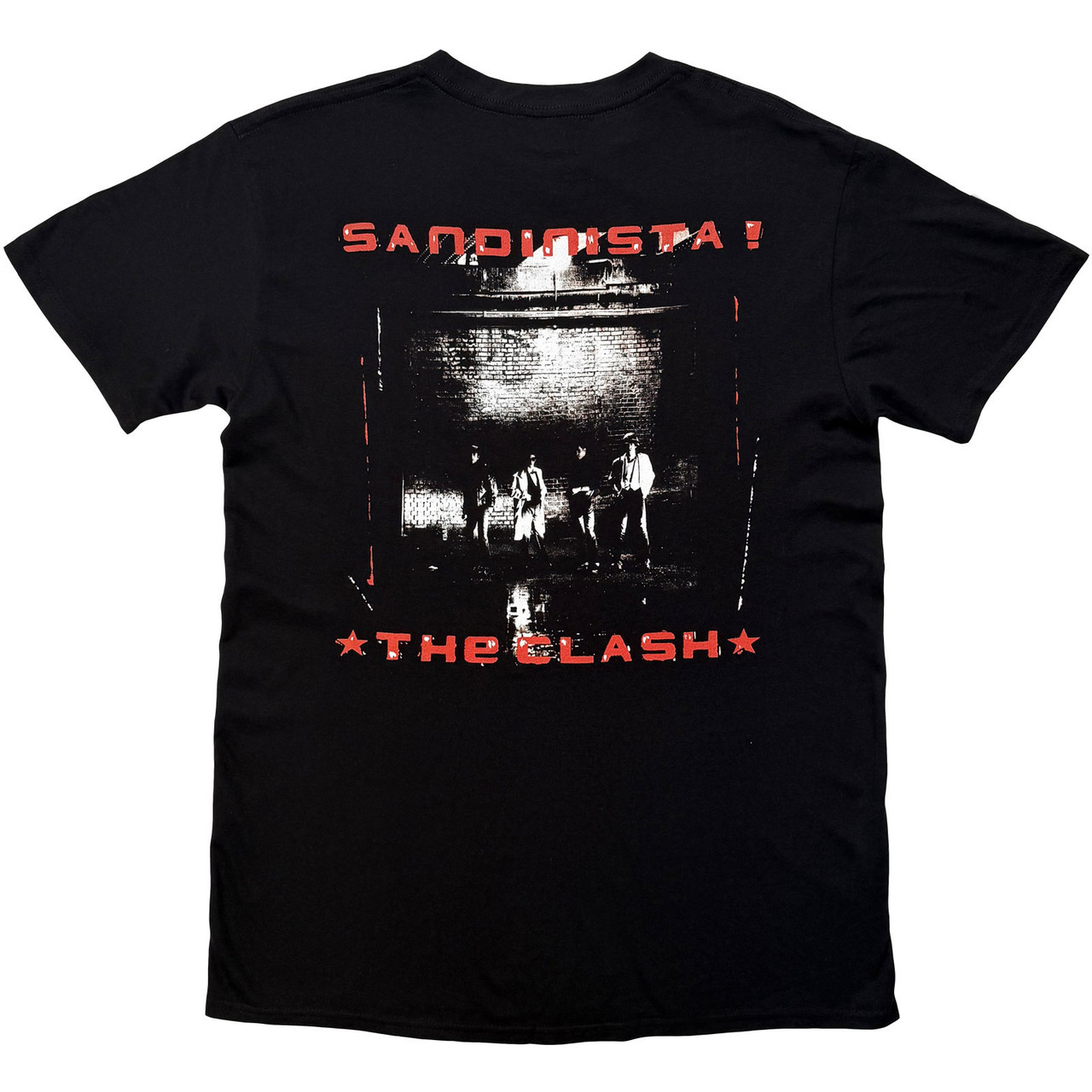 The Clash 'Sandinista v1' (Black) T-Shirt