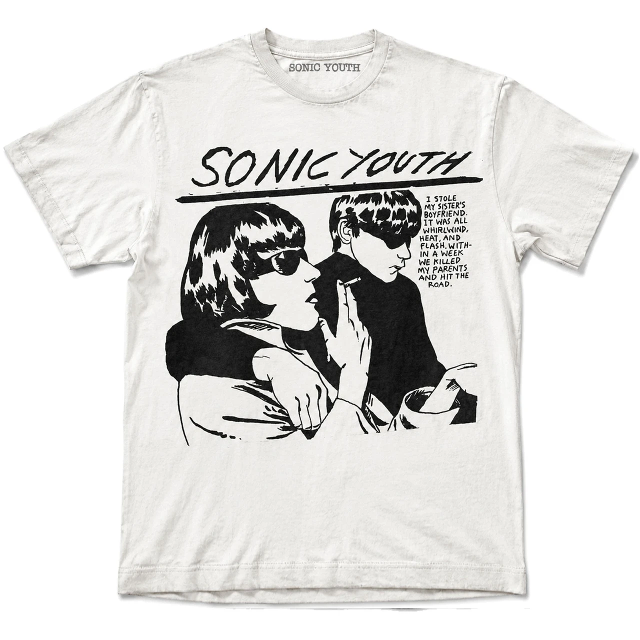 Sonic Youth 'Goo' (White) T-Shirt