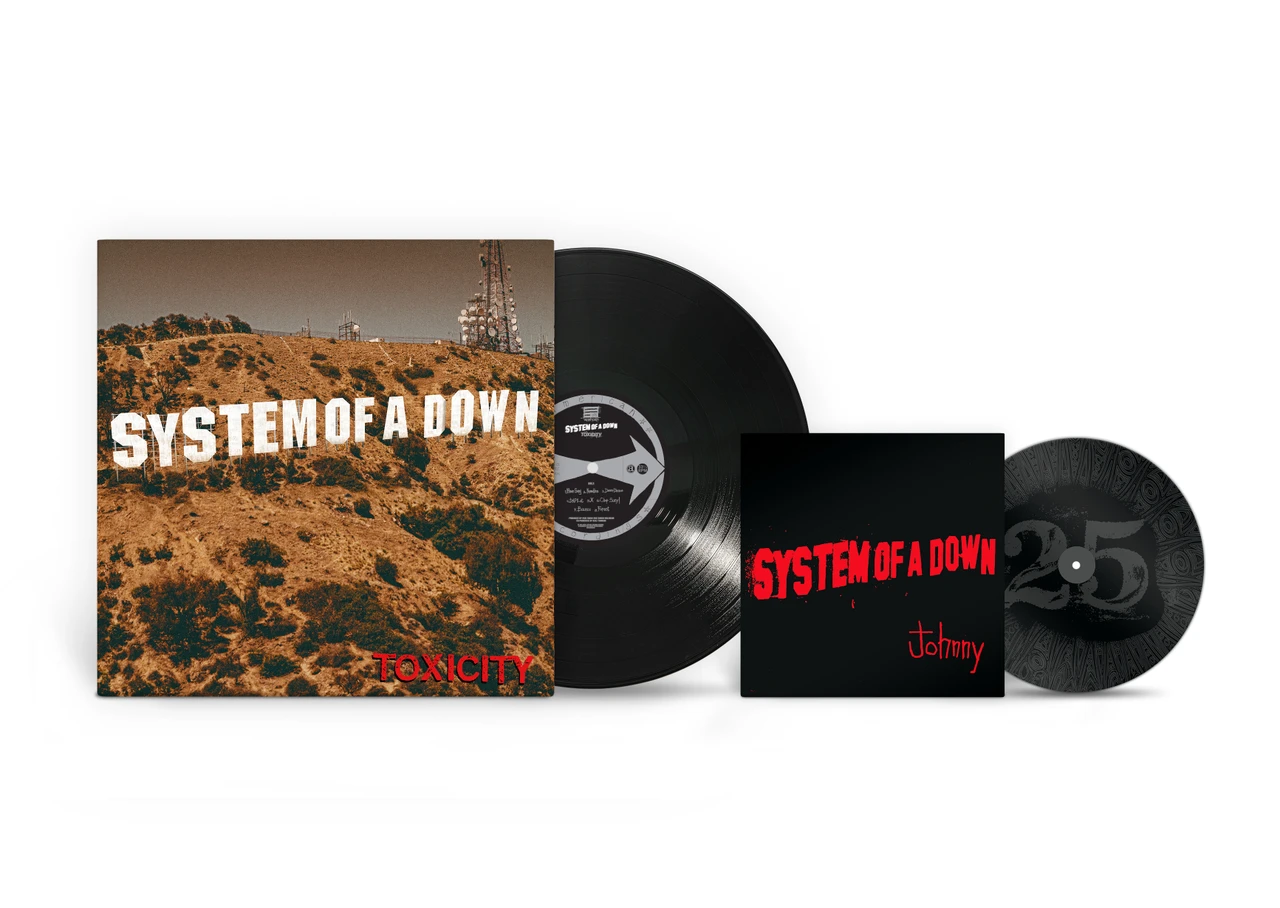 PRE-ORDER - System Of A Down 'Toxicity' (25th Anniversary) LP Black Vinyl + 7" - RELEASE DATE 20th November 2026