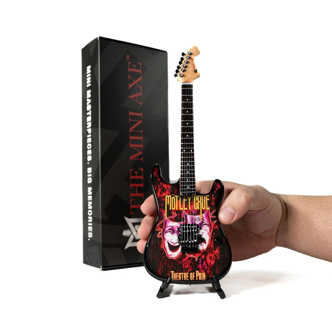 Motley Crue 'Theatre Of Pain' Mini Guitar