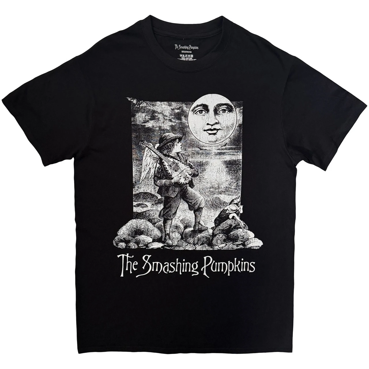The Smashing Pumpkins 'Silence Of The World' (Black) T-Shirt