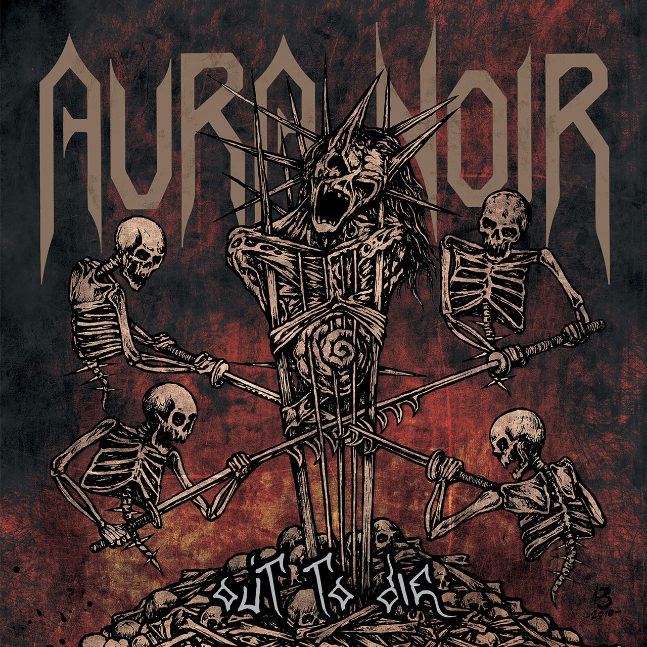 Aura Noir 'Out To Die' CD Jewel Case