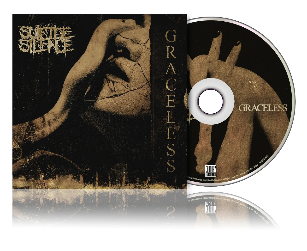PRE-ORDER - Suicide Silence 'Graceless' CD Jewel Case - RELEASE DATE 20th November 2026