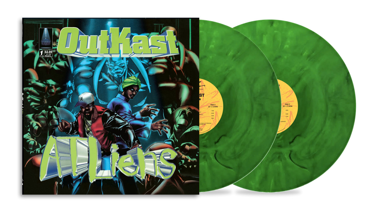 Outkast 'ATLiens' 2LP Emerald Forest Green Vinyl
